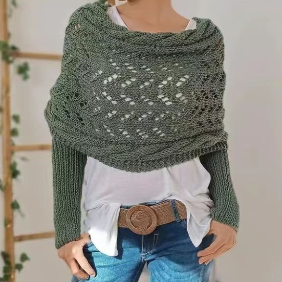 Shawl Wrap Winter - New Women Knitted Shawl Wrap Openwork