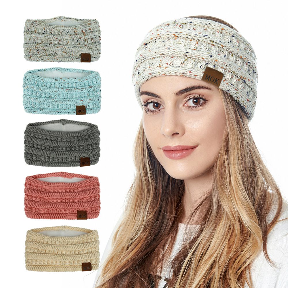 Fashion Stretch Thick Fuzzy Ea - Winter Headband Fleece ulasan dan harga