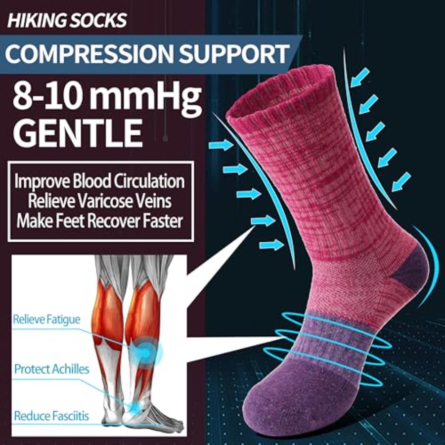 Anlisim Merino Wool Hiking Soc - Thermal Sock Wool ulasan dan harga