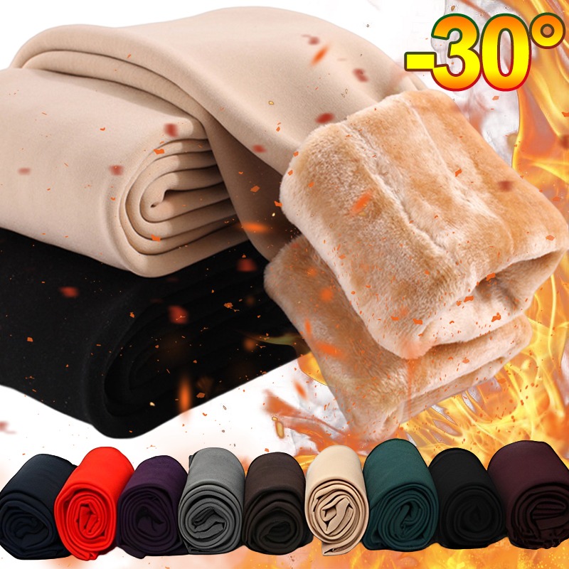 Women's Warmer Leggings Winter - Thermal Sock Wool ulasan dan harga