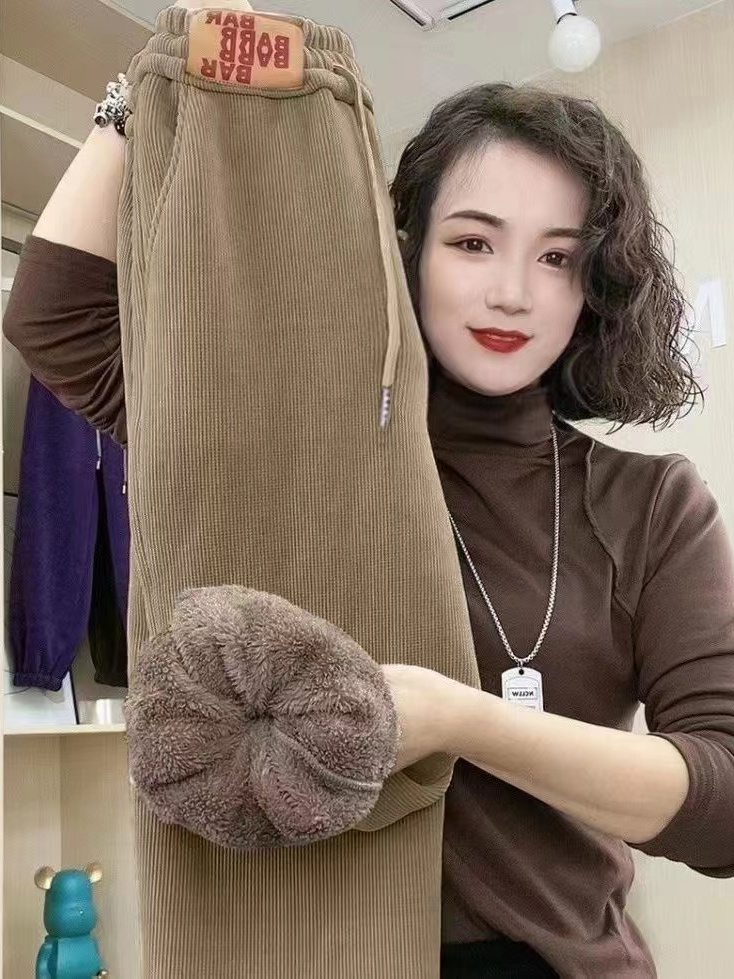 Winter New plus Size Corduroy  - Corduroy Pant Warm ulasan dan harga
