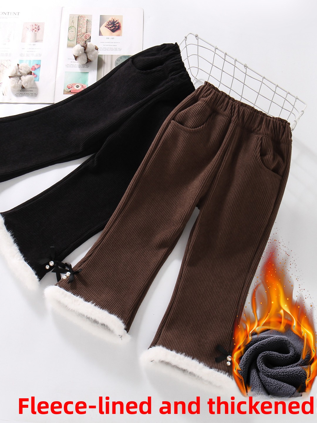 Thiened Fce Children's Bell Bo - Corduroy Pant Warm ulasan dan harga