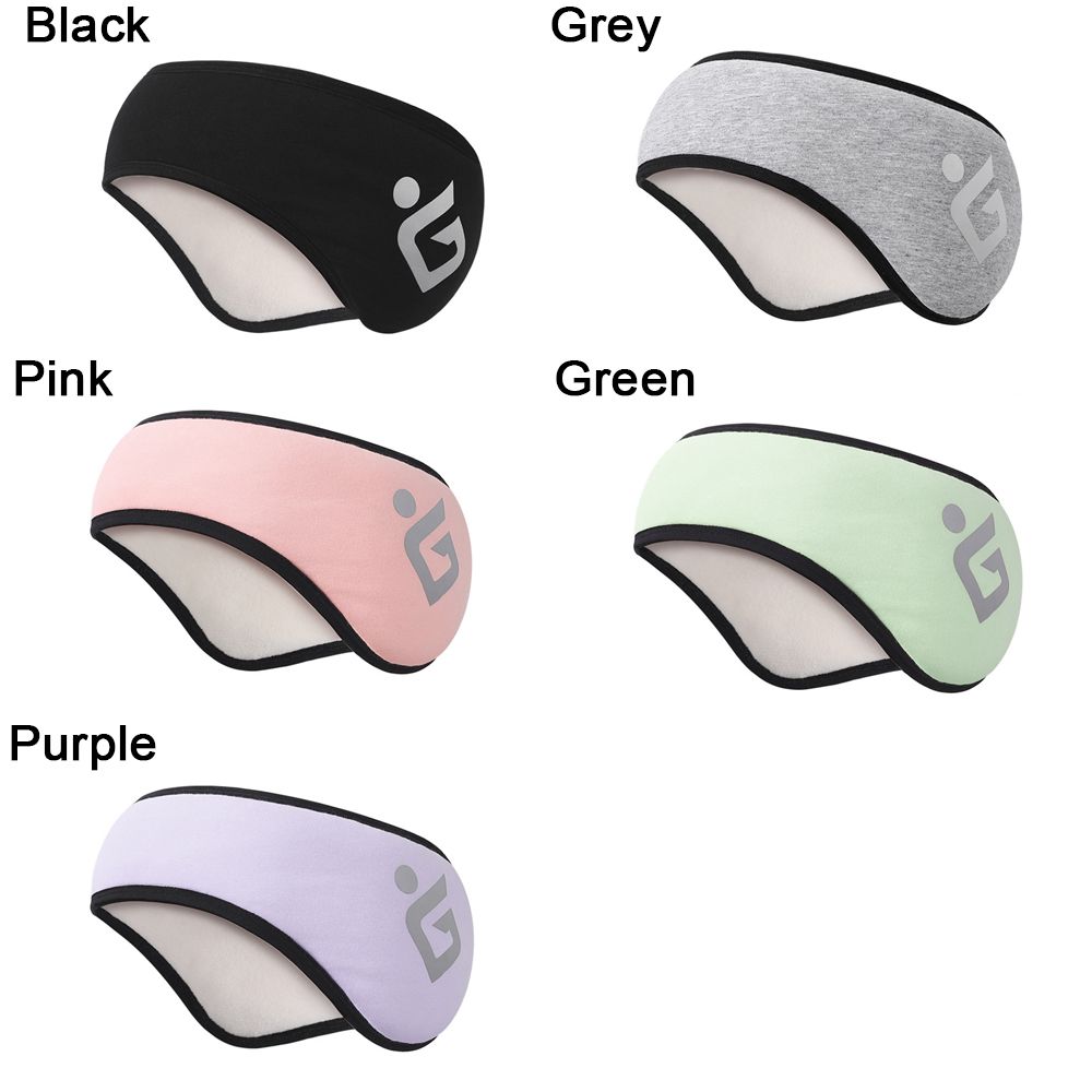 Windproof Hair Bands Headscarf - Fleece Ear Warmer Band ulasan dan harga
