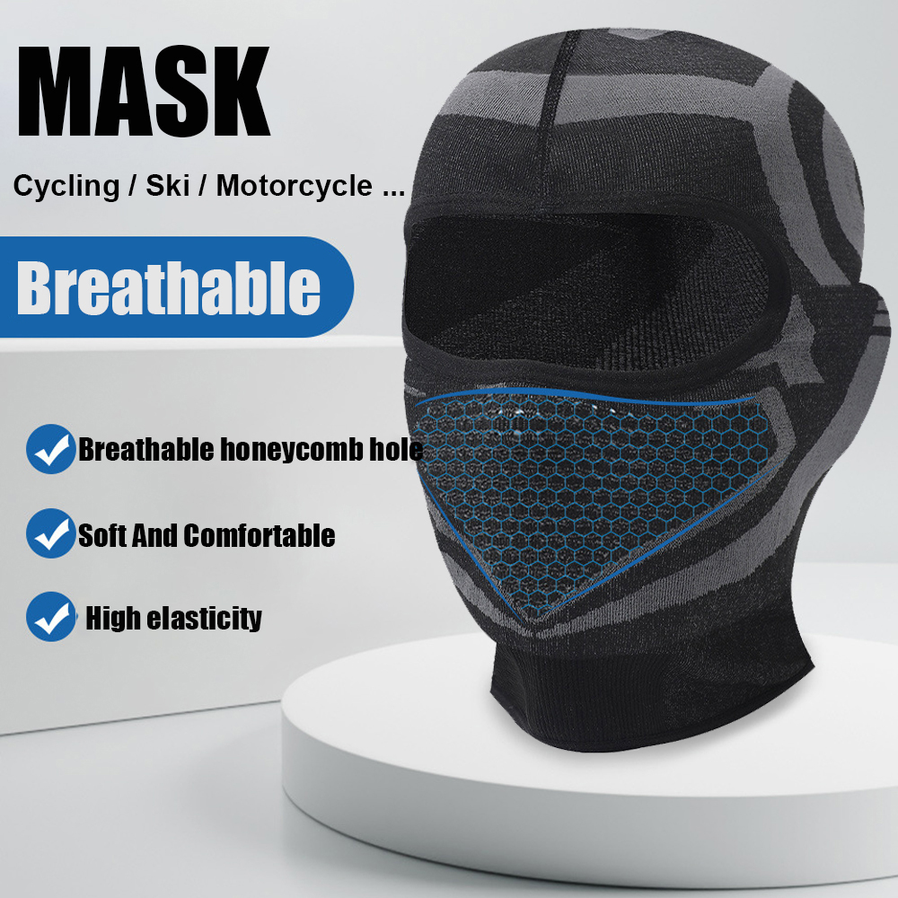 Elastic Breathable Balaclava H - Balaclava Ski Mask ulasan dan harga