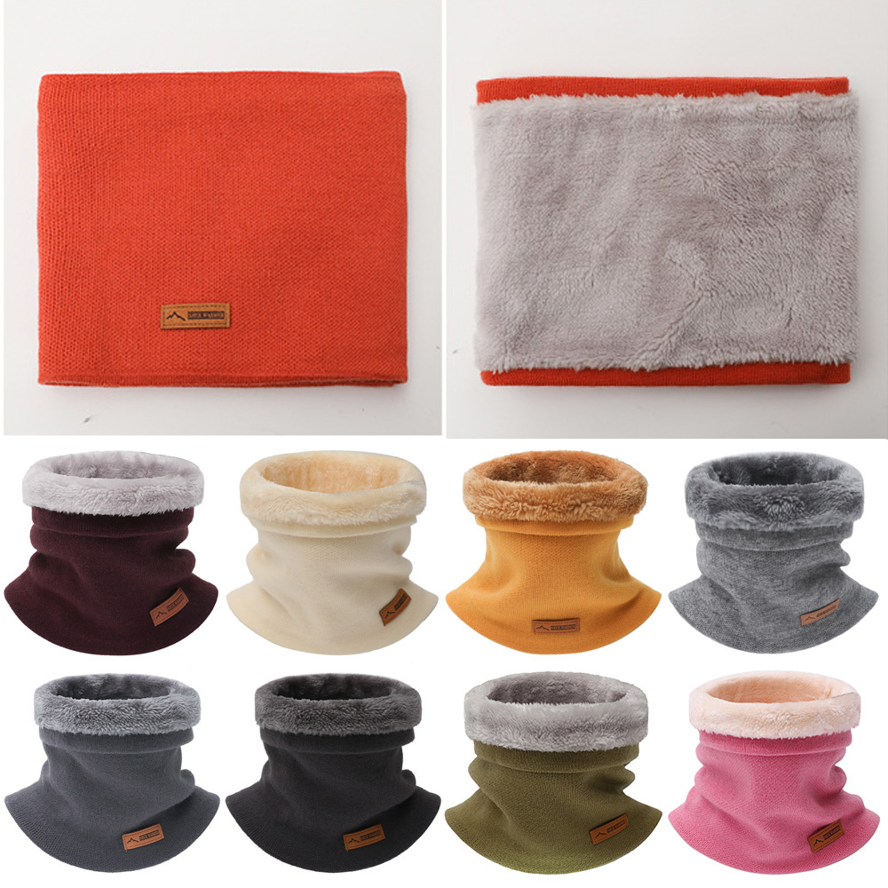 Cashmere Plush Warm Winter Rin - Wool Scarf Men ulasan dan harga