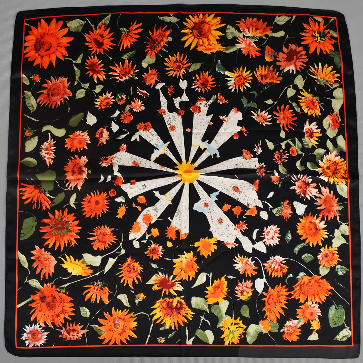 BYSIFA Letters Silk Scarf Shaw - Shawl Wrap Winter ulasan dan harga