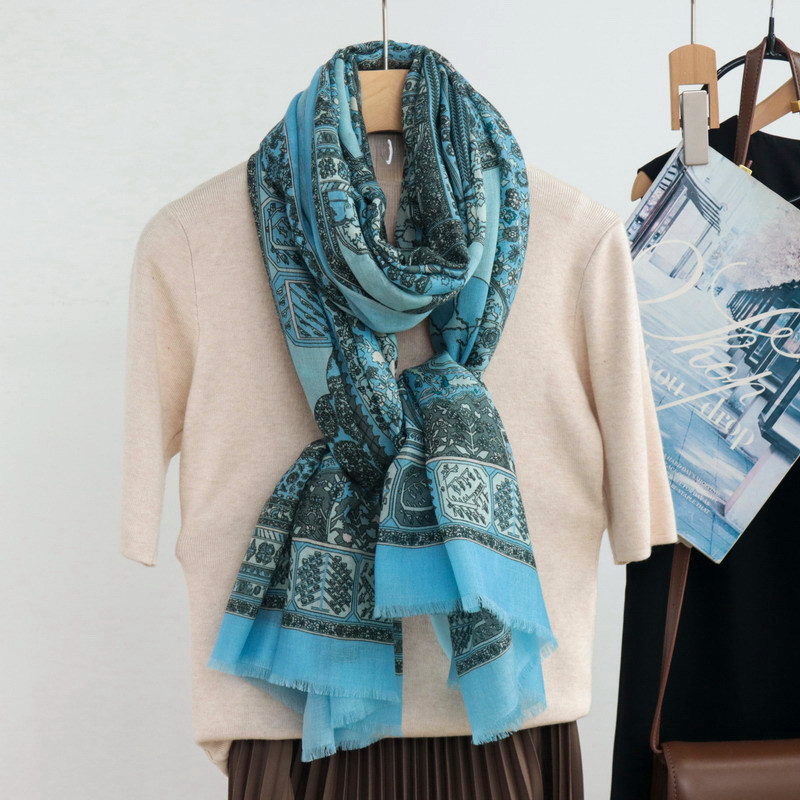 Tassels Long Scarf Luxury Bran - Cashmere Pashmina Wrap ulasan dan harga
