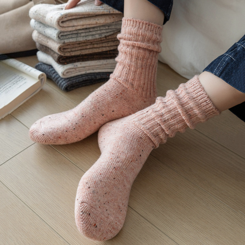Wool Cashmere Women Socks Autu - Thermal Sock Wool ulasan dan harga