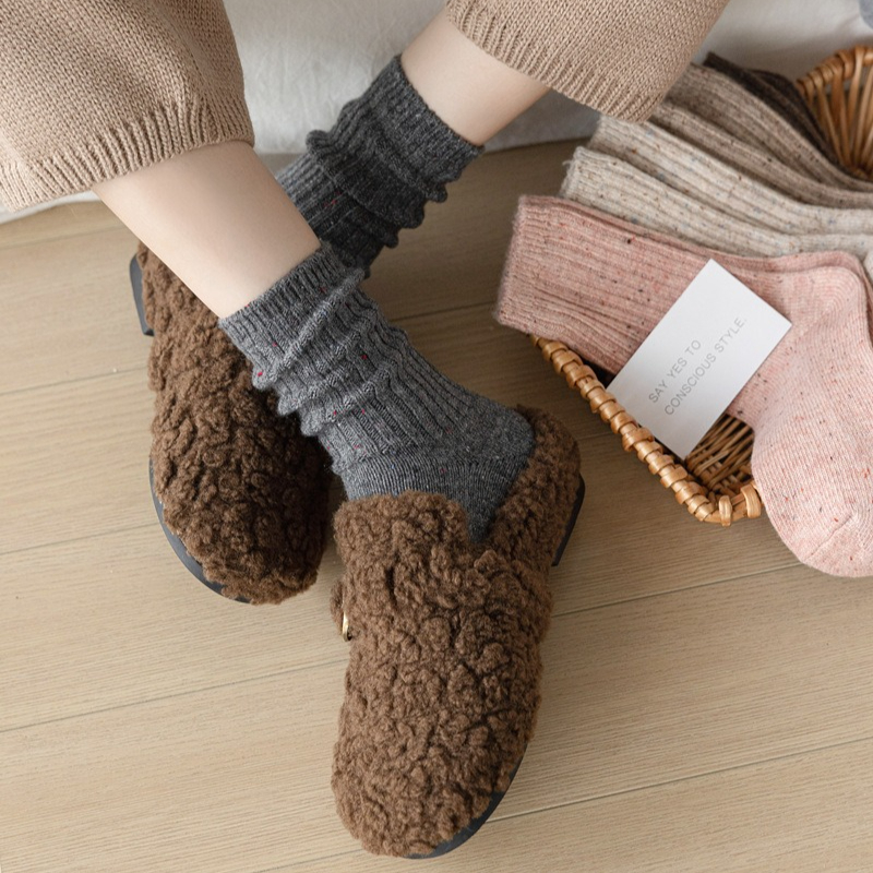 Wool Cashmere Women Socks Autu - Thermal Sock Wool ulasan dan harga