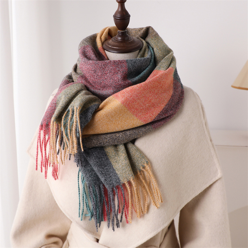 200*64cm New Fashion Cashmere  - Cashmere Pashmina Wrap ulasan dan harga
