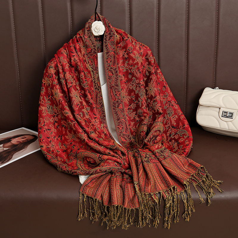 2024 Luxury Brand Cashmere Wom - Cashmere Pashmina Wrap ulasan dan harga