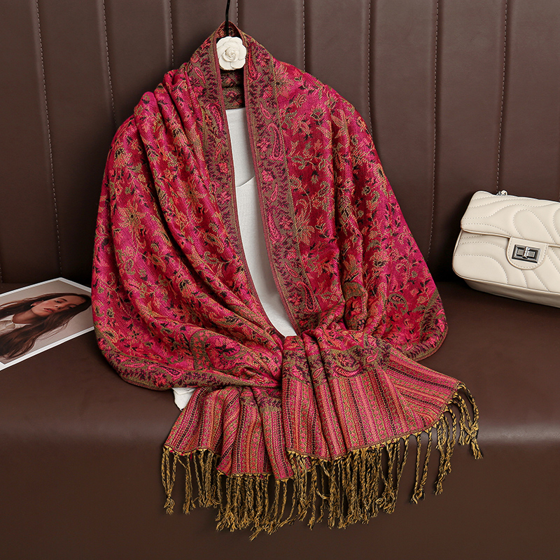 2024 Luxury Brand Cashmere Wom - Cashmere Pashmina Wrap ulasan dan harga