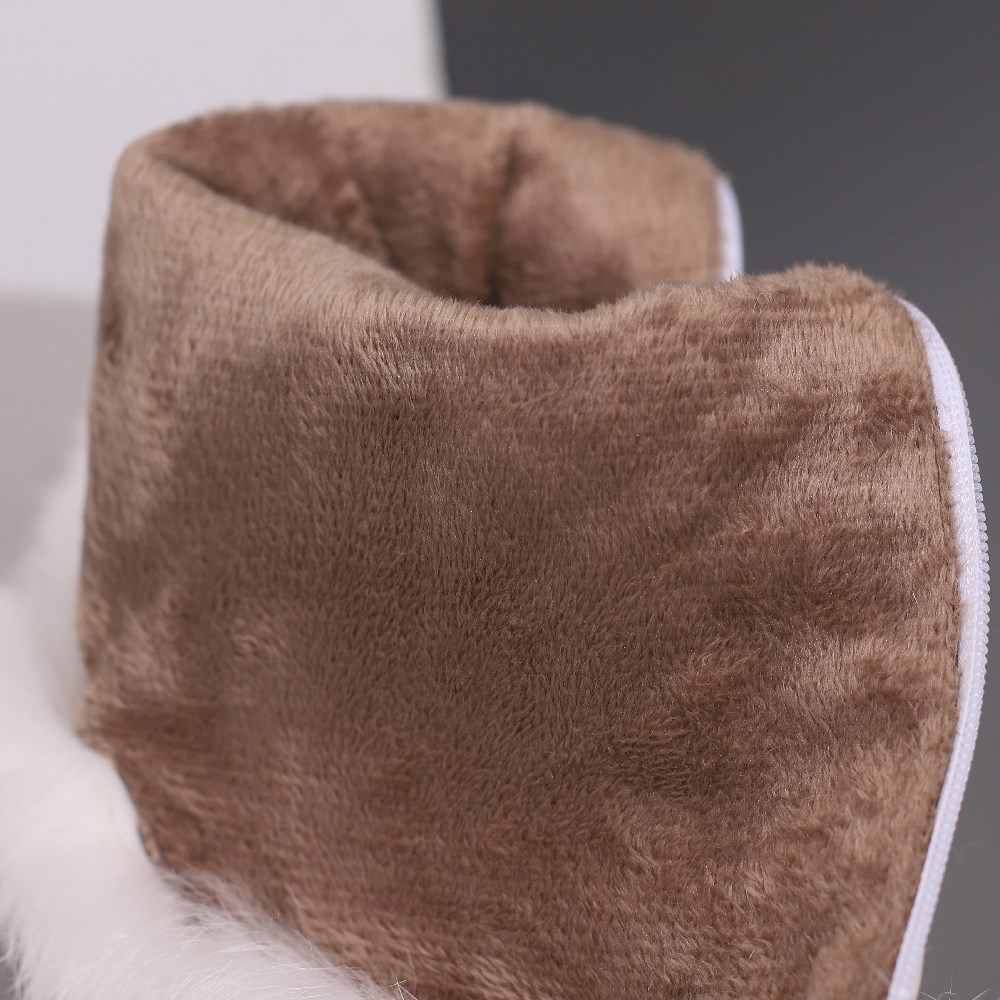 Winter Women Fur Knee High Boo - Waterproof Winter Boot ulasan dan harga