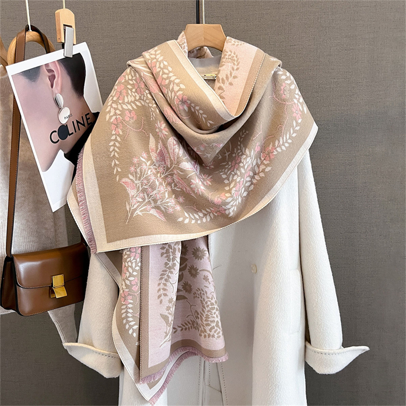 2025 Winter Warm Cashmere Scar - Cashmere Pashmina Wrap ulasan dan harga