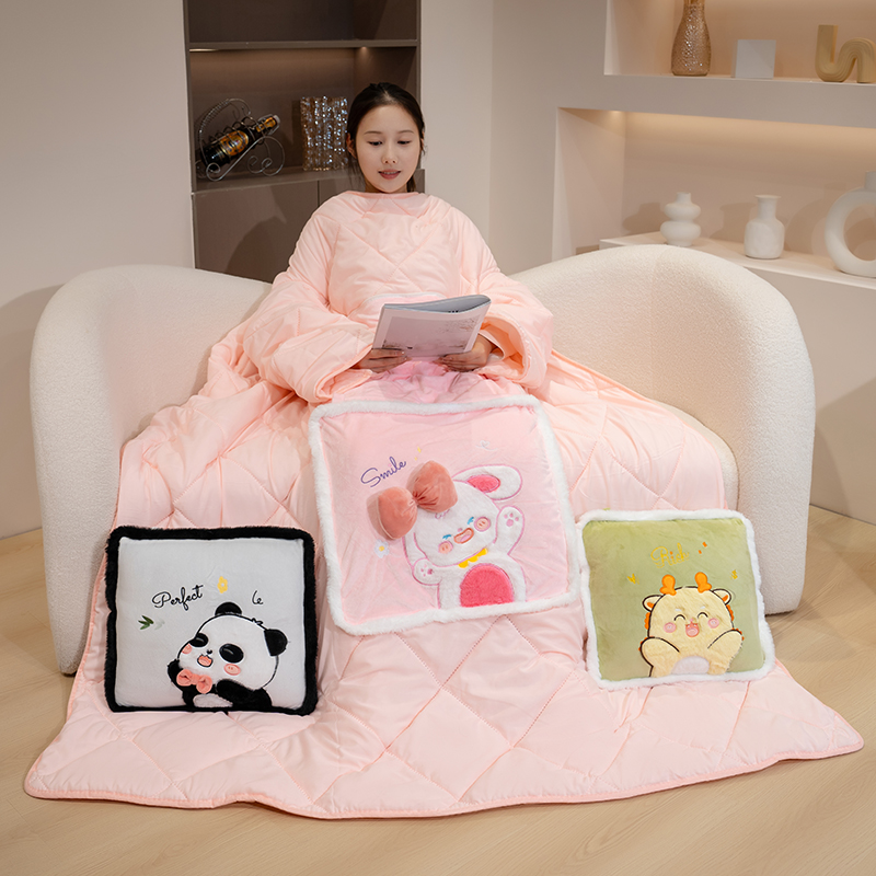 Wearable Blanket Cozy Fleece W - Sherpa Hoodie Fleece ulasan dan harga