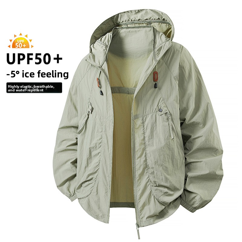 UPF50+ New Fashion Men Summer  - Down Jacket Packable ulasan dan harga