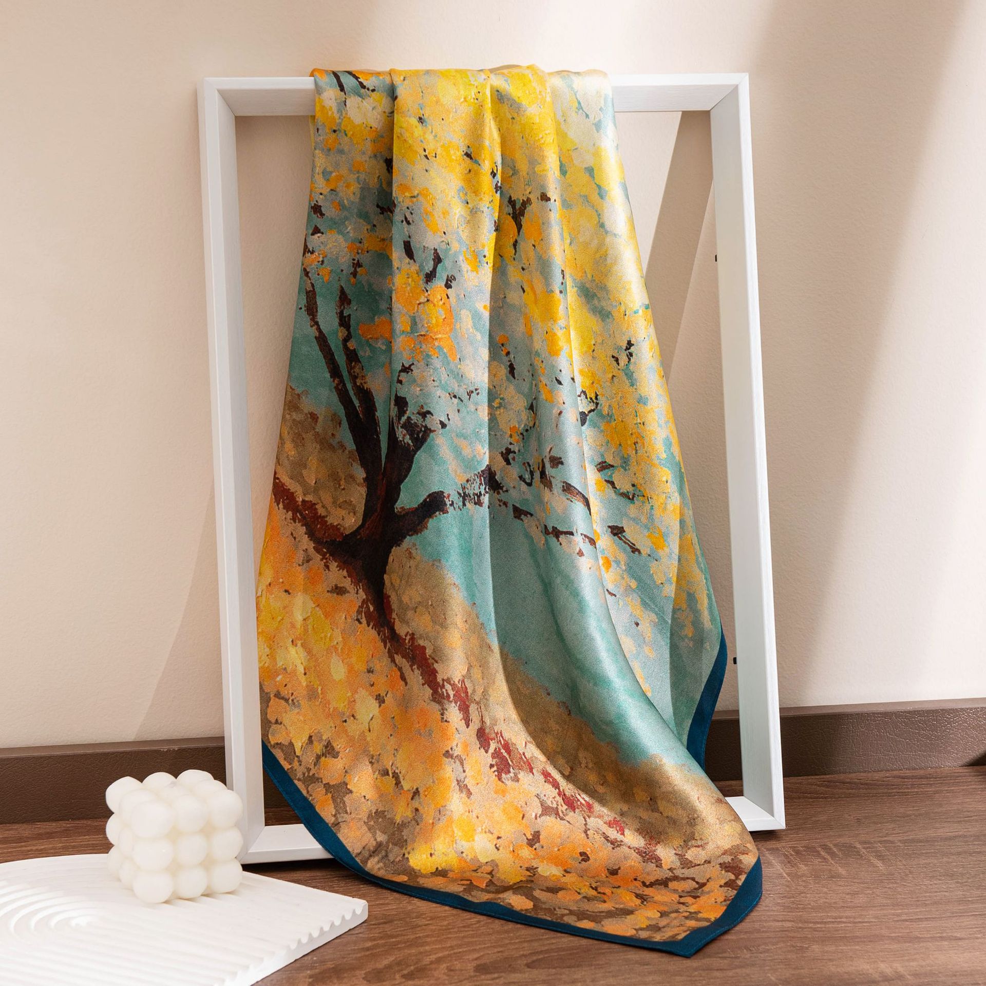 Mulberry silk scarf 2025 new r - Shawl Wrap Winter ulasan dan harga