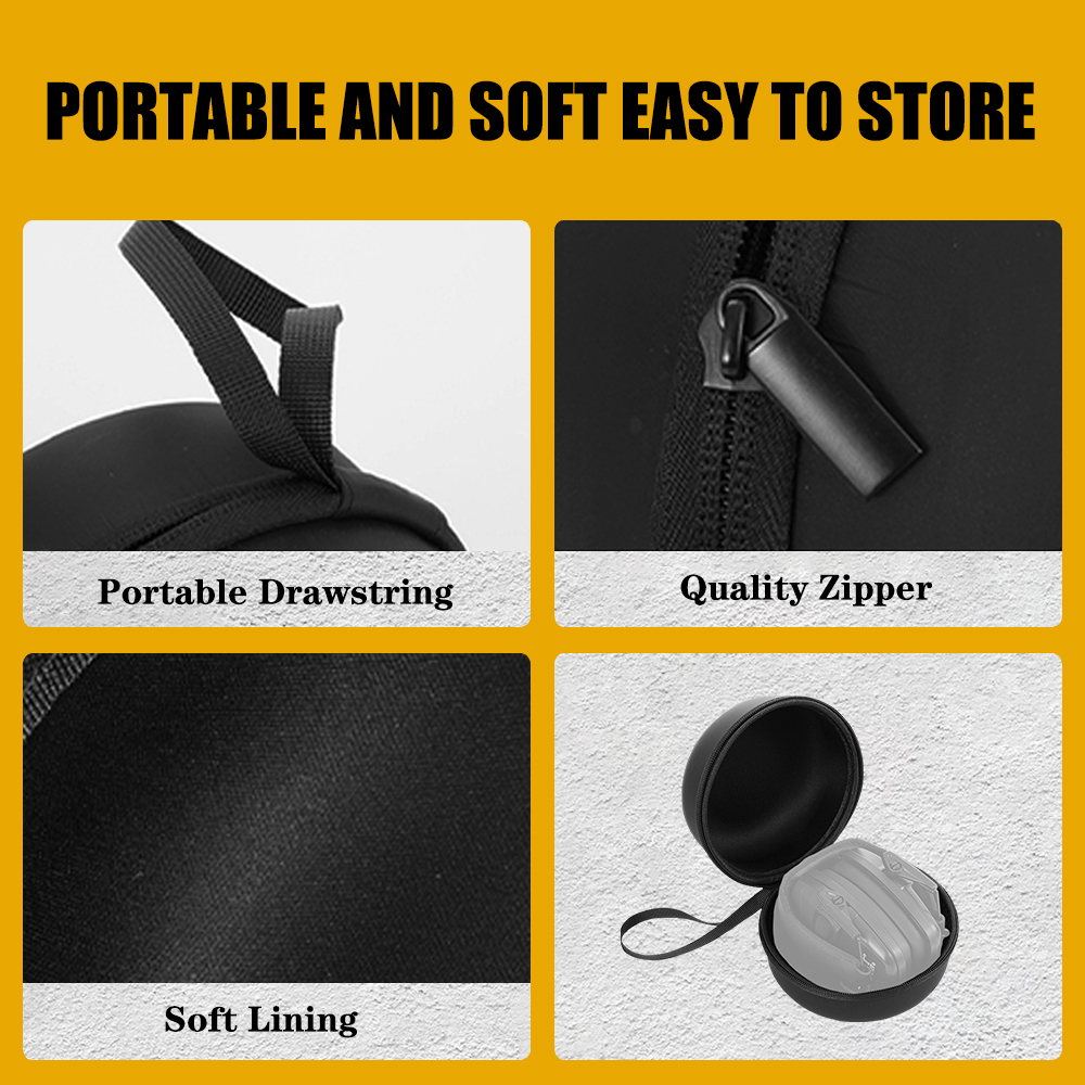 Noise-Canceling Headset Box Ta - Earmuffs Foldable ulasan dan harga